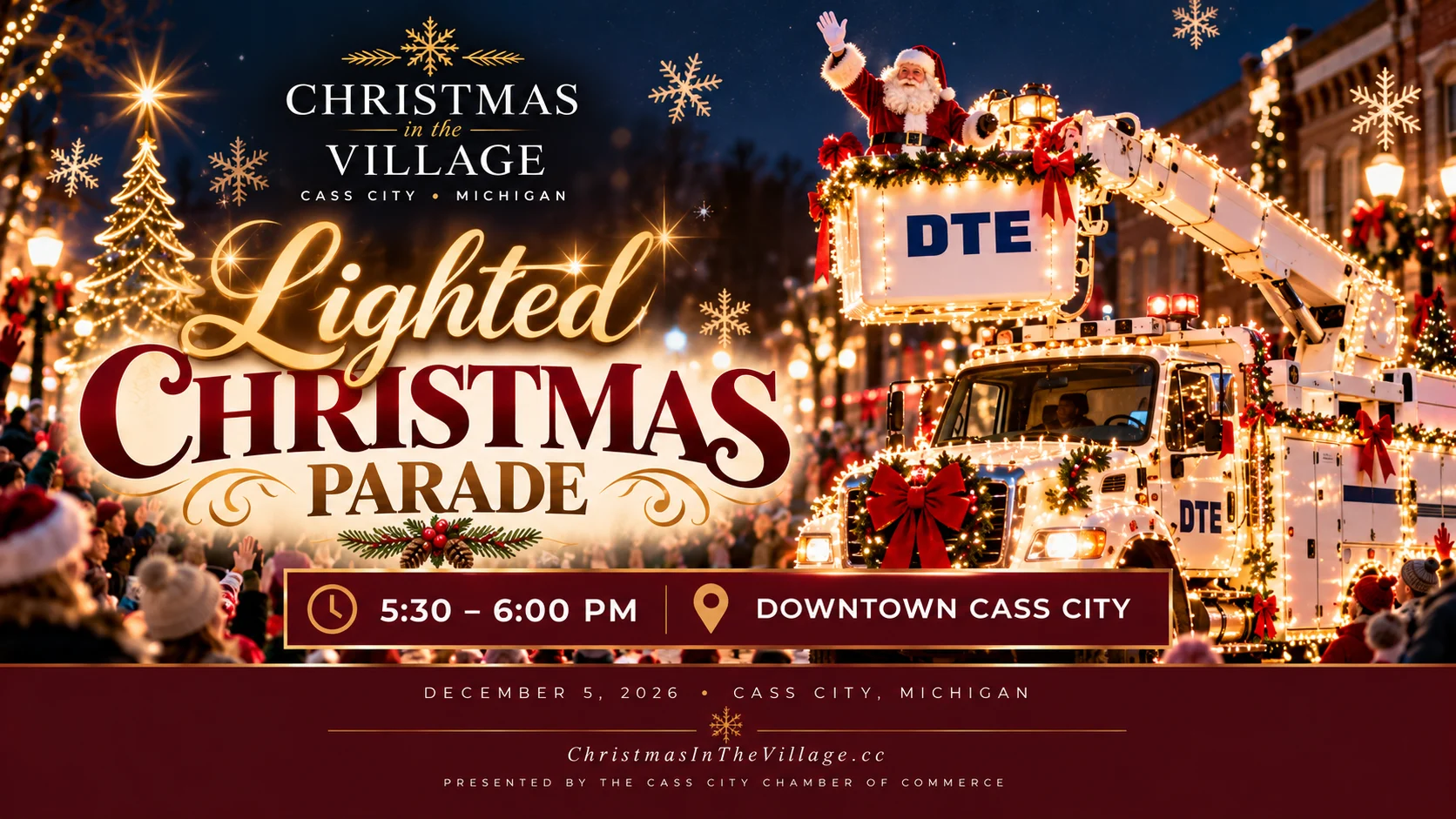 Christmas in the Village Cass City Michigan